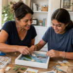 A Fun July Craft: DIY Summer Shadow Boxes