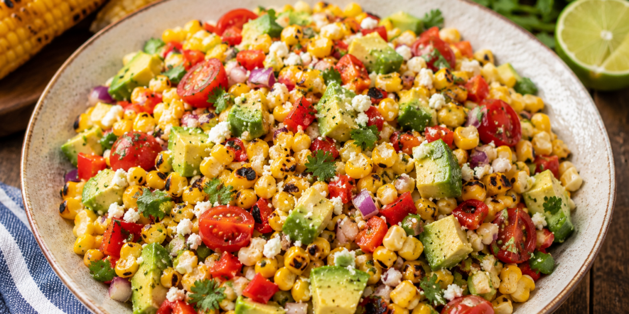 Fire-Roasted Corn Salad