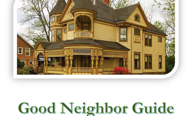 Good Neighbor Guide: Welcome & Important Phone Numbers
