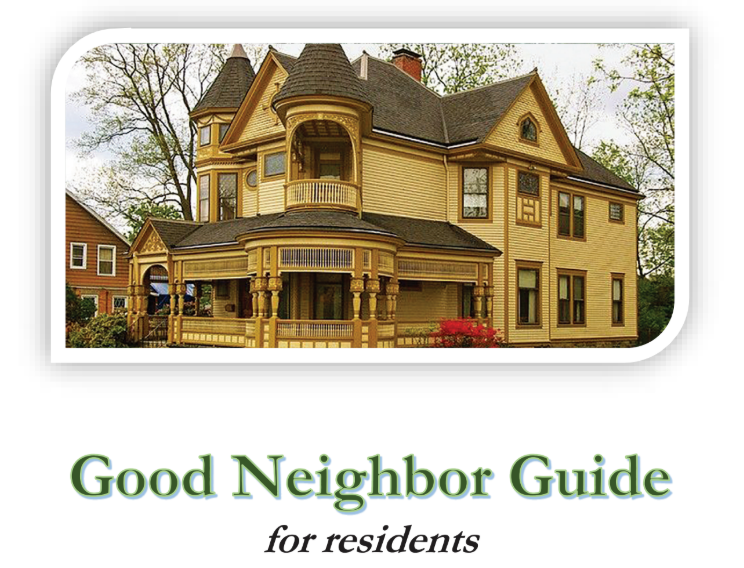 Good Neighbor Guide: Welcome & Important Phone Numbers