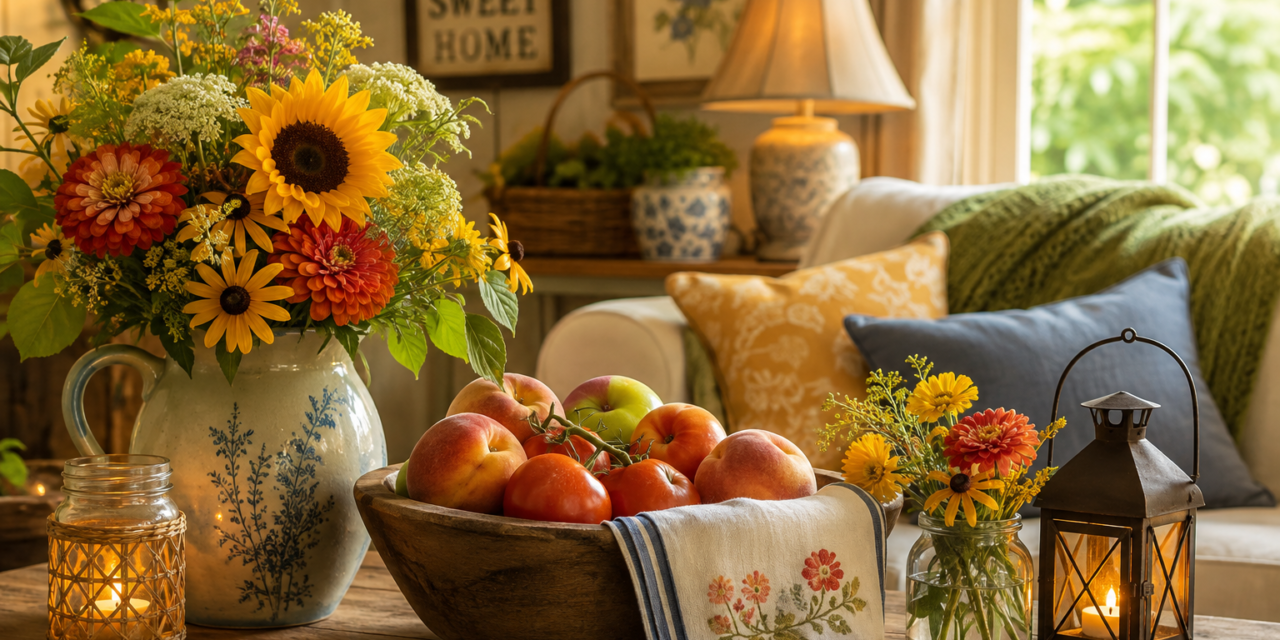 Savoring the Season: Late-Summer Decor for Your Bedford Home
