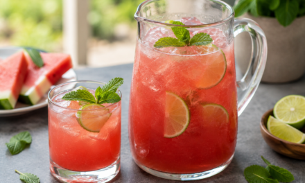 Watermelon-Lime Summer Cooler