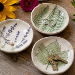 A September Craft: DIY Botanical Clay Trinket Dishes