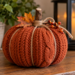 Cozy Up for Fall with DIY Sweater Pumpkins
