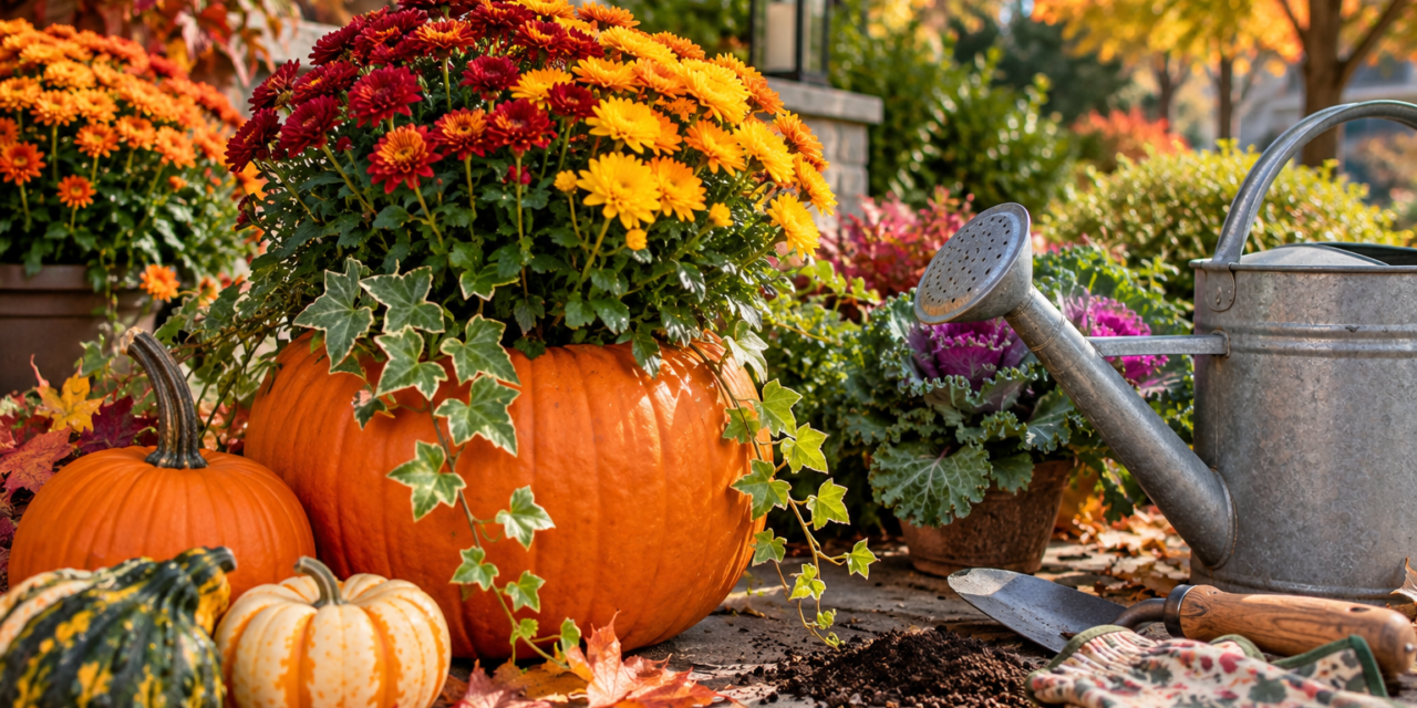 Pumpkins, Planting and Fall Prep: October in the Bedford Garden