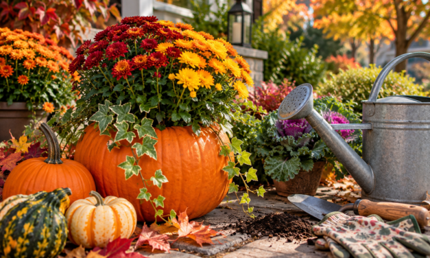 Pumpkins, Planting and Fall Prep: October in the Bedford Garden